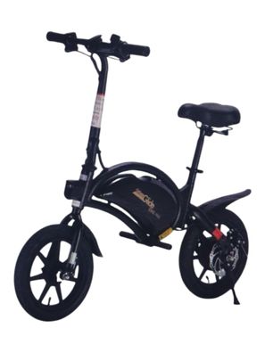 UrbanGlide Bike 140 Elektroroller für Erwachsene, Fahrraddesign, unisex, schwarz,