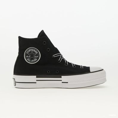 Chuck Taylor All Star Lift Platform Outline Sketch - a05071c noir