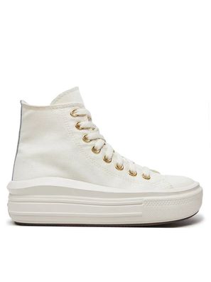 Converse All Star Move Plataform - a08384c beige