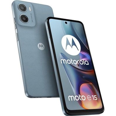Moto E15 blaugrén