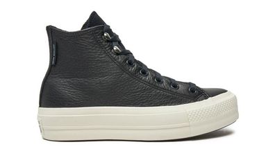 Chuck Taylor All Star Lift Platform Water Repellent High Top - a08312c noir