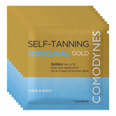 SELF-TANNING natural & fast bronzing 8 uds