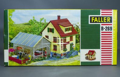 Faller H0 B-269 Gasthaus zum Bären Hotel Krone mit Biergarten 60er/70er Jahre NEU O