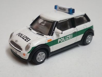 Mini Cooper °Polizei° 1:87 Siku 1872 Modellauto