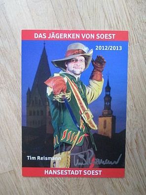 Das Jägerken von Soest 2012/2013 Tim Reismann - handsigniertes Autogramm!!!
