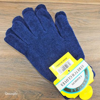 Wollhandschuhe, Einheitsgrösse, Stretch, Feinstrick, Woll-Mischgewebe Art.-Nr. 14151