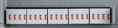 5x Klemme Steine Block Anschluss für Eumex 800 / 800V / Elmeg ICT / Aastra Ascom