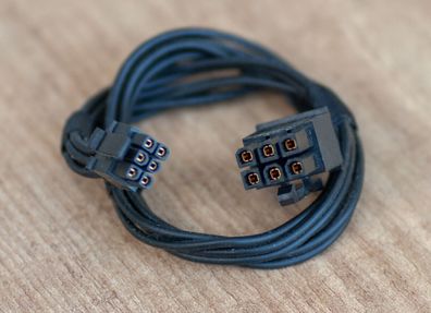 Original Mini 6 Pin to 6 Pin Stromkabel f. Apple Mac Pro PCIe Grafikkarte - TOP