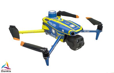 DJI M4T - Skin - Design: Polizei - Individualisierbar - Folie/Decal/Sticker
