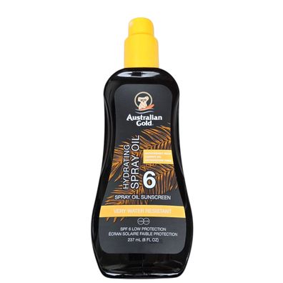 Australian Gold/SPF6 Hydrating Spray Oil Sunscreen 237ml/Sonnenschutz