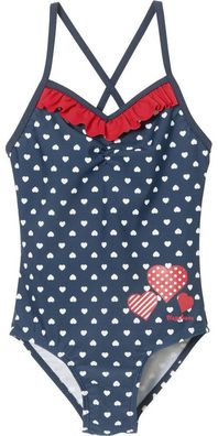 Playshoes Kinder UV-Schutz Badeanzug Herzchen