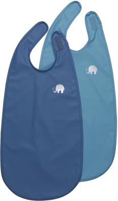 CeLaVi Kinder Lätzchen Long PU Bib 2-PACK