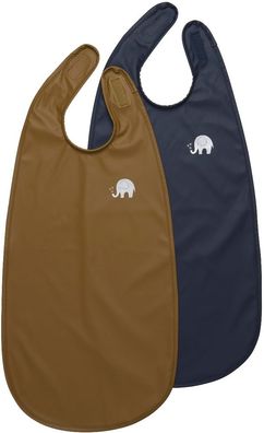 CeLaVi Kinder Lätzchen Long PU Bib 2-PACK