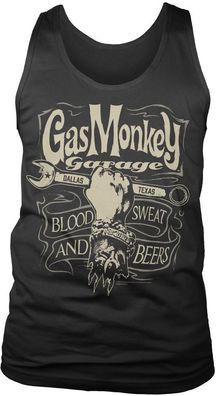 Gas Monkey Garage Tank Top Gmg Wrench Label Tank Top GMG-7-GMG017-H92-6