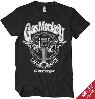 Gas Monkey Garage T-Shirt Big Piston T-Shirt GMG-1-GMG026-H93-12