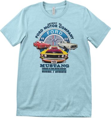 Ford T-Shirt Mustang Circle T-Shirt AB-1-22548-M009