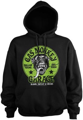 Gas Monkey Garage Hoodie Green Logo Hoodie GMG-3-GMG006-H96-6