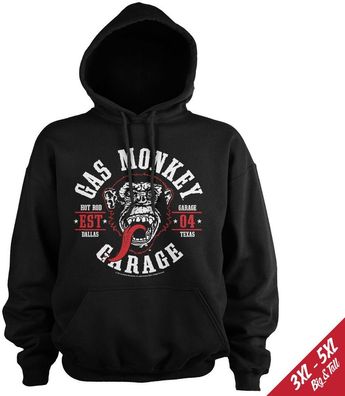 Gas Monkey Garage Hoodie Round Seal Hoodie GMG-3-GMG015-H93-6