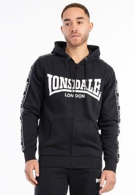 Lonsdale Bigton Kapuzensweatjacke mit Reißverschluss normale Passform