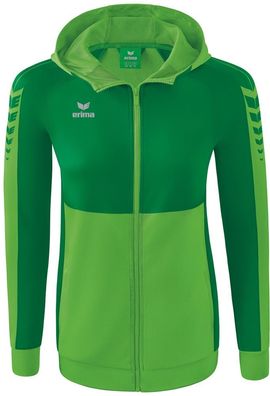 Erima Damen Six Wings Trainingsjacke Mit Kapuze 22-0010