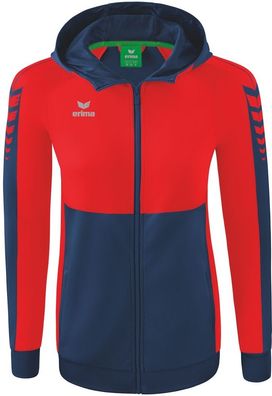 Erima Damen Six Wings Trainingsjacke Mit Kapuze 22-0010
