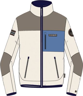 Napapijri Fleecehoodie Yupik Fz 3 NP0A4GNT