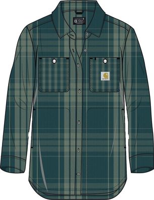 Carhartt Damen Loose Fit Twill Plaid Shirt 107136