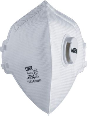 Uvex Faltmaske Silv-Air C Silv-Air C FFP3 8743311 3 Stück