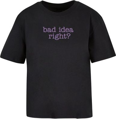 Miss Tee Damen T-Shirt Bad Idea Tee MST153