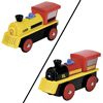 batteriebetriebene Lokomotive mit Licht