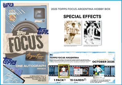 2025 Topps FOCUS Argentina Hobby Box