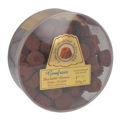 39,70 Euro/ 1 kg) Rundbox Goufrais , 500g - Einheit: 1 Dose