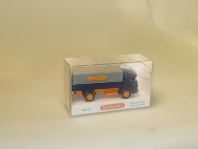 1:87 Wiking 0476 01 Büssing Pri./Pla. blau, neuw./ovp