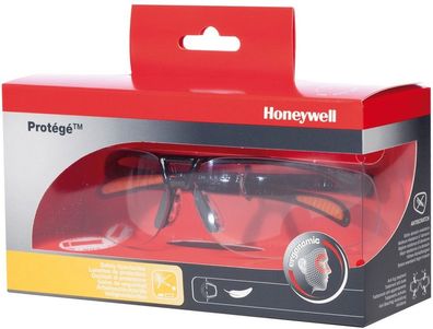 Honeywell Augenschutz Schutzbrille - Blisterverpackung (PSS 1028130) Protégé
