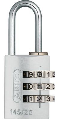 ABUS Vorhangschloss 145/20 Color Metal B/DFNLI