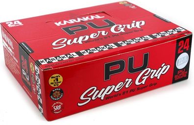 Karakal PU Super Grip White Box 24 Pcs. / PU White 24