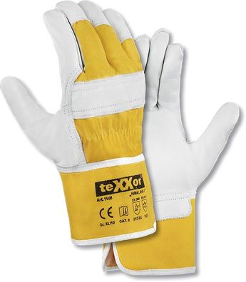 teXXor Rindvollleder-Winterbauhandschuhe Himalaya I (12 Paar) 1148