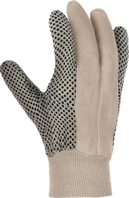 teXXor Baumwoll-Handschuhe Köper (12 Paar) 1890