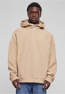 Urban Classics Oversized Polar Fleece Half Zip Hoody TB6376