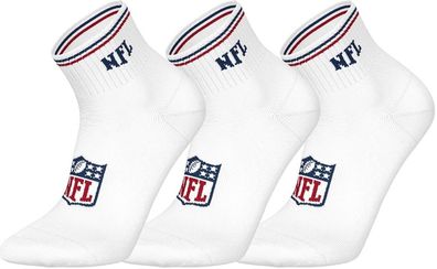 NFL Shield 3pk Quarter Socks 5600409