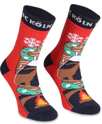 1. FC Köln Schäbbisch Weihnachtssocken 5600133