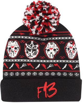 Friday the 13th Kinder Mask Beanie FRI08312BPC