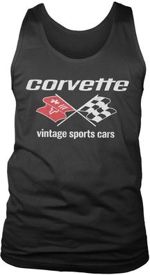 Corvette Vintage Sport Cars Tank Top GM-7-CORV015-H94-10