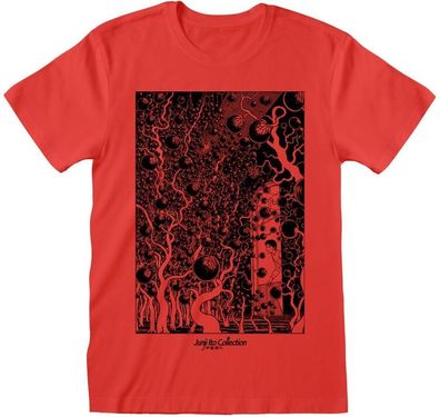 Junji-Ito Jungen Vines T-Shirt JIT07887TSC