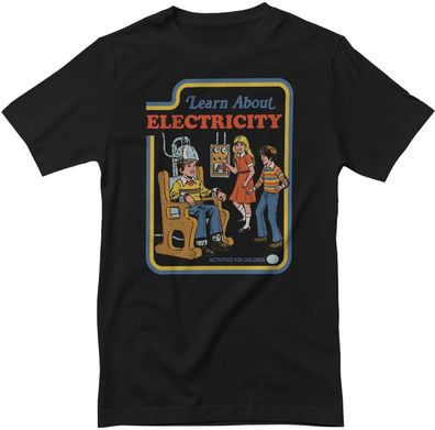 Steven Rhodes Learn About Electricity T-Shirt DTR-1-SR320-DTF925