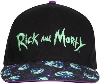 Rick and Morty Neon Logo Cap RNM08557SBB