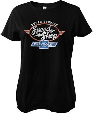 Chevrolet Damen Speed Shop Girly Tee GM-5-CHEV011-H85-9