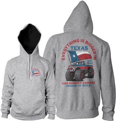 Gas Monkey Garage Everything Is Bigger In Texas Hoodie GMG-3-GMG101-H94-14