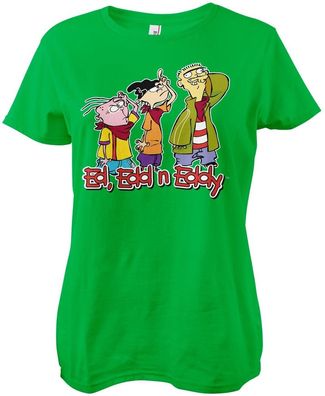 Cartoon Network Damen Ed, Edd n Eddy Girly Tee WB-5-EEE001-DTF920