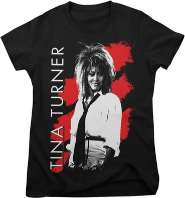 Tina Turner Damen Tie Girly Tee PS-5-TT001-H96-4